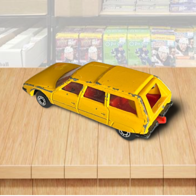 1979 Matchbox Superfast Yellow Citroen CX Vintage Toy Car Made in England Image 2