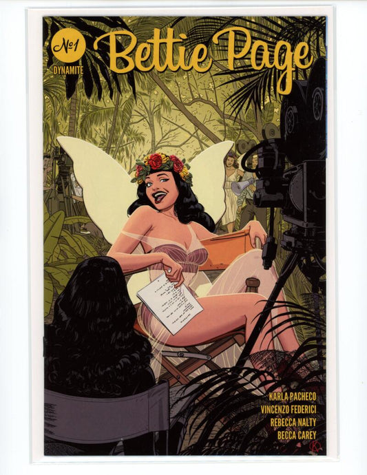 Bettie Page #1 2020 Cover B Dynamite Magazine Comic Book NM+ -  B15-7 Image 1