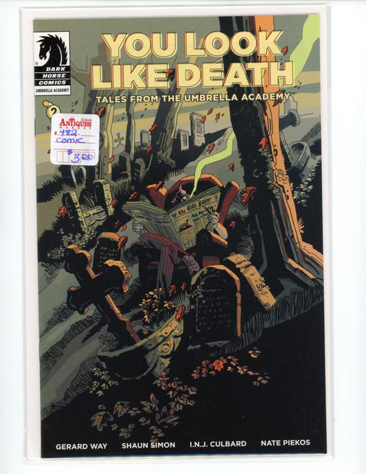 You Look Like Death #2 2020 Umbrella Academy Magazine Comic Book NM+ -  B15-10 Image 1