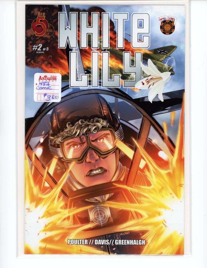 White Lily #2 2021 Red 5 Comics Magazine Comic Book NM+ -  B15-14 Image 1