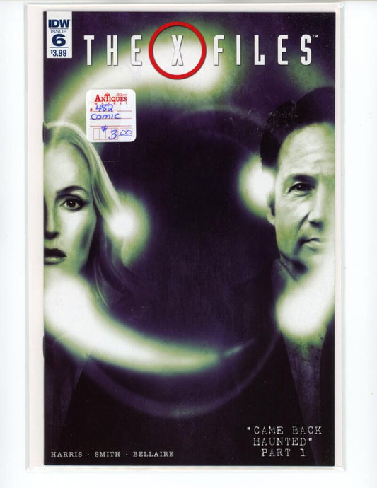 X-Files #6 Came Back Haunted Part 1 Magazine Comic Book NM+ -  B15-29 Image 1