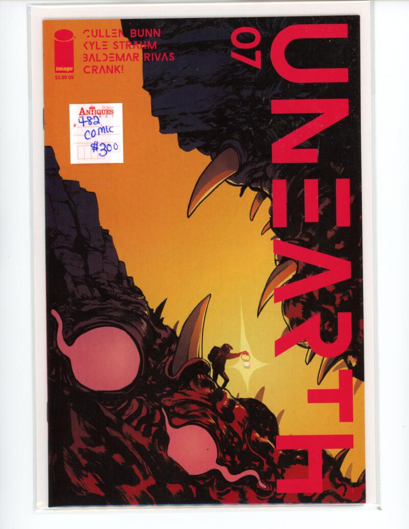 Unearth #7 2021 Image Magazine Comic Book NM+ -  B15-59 Image 1