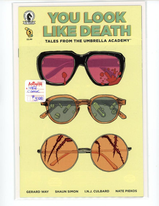 You Look Like Death #5 Umbrella Academy Magazine Comic Book NM+ -  B15-72 Image 1