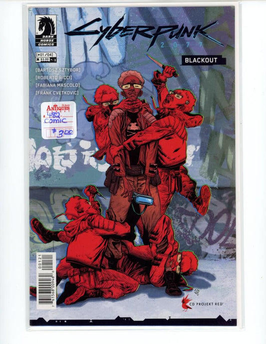 Cyberpunk 2077 Blackout #1 2021 Magazine Comic Book NM+ -  B15-106 Image 1