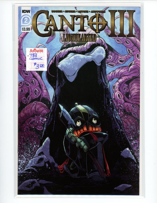 Canto III: Lionhearted #2 2021 IDW Magazine Comic Book NM+ -  B15-124 Image 1
