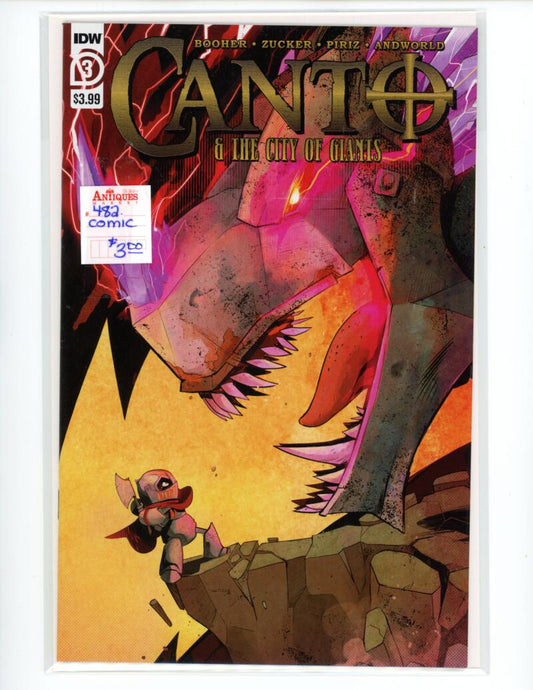 Canto & The City of Giants #3 2021 IDW Magazine Comic Book NM+ -  B15-130 Image 1