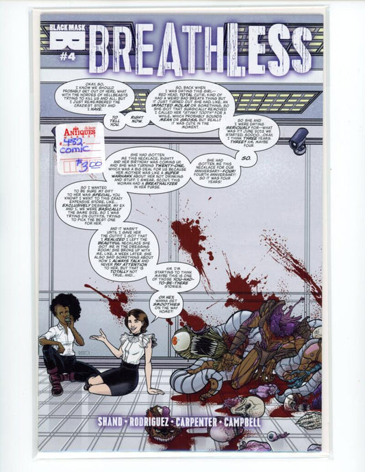 Breathless #4 Black Mask Comics Magazine Comic Book NM+ -  B15-134 Image 1