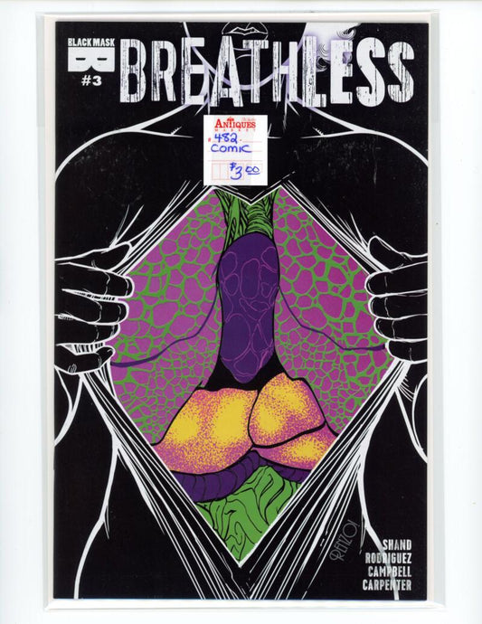 Breathless #3 Black Mask Comics Magazine Comic Book NM+ -  B15-147 Image 1
