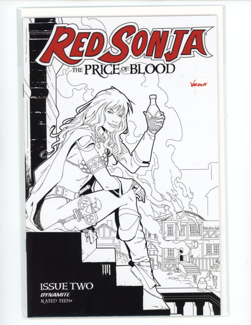 Red Sonja The Prince of Blood #2 Dynamite Comic Mint VARIANT - B16-7 Image 1