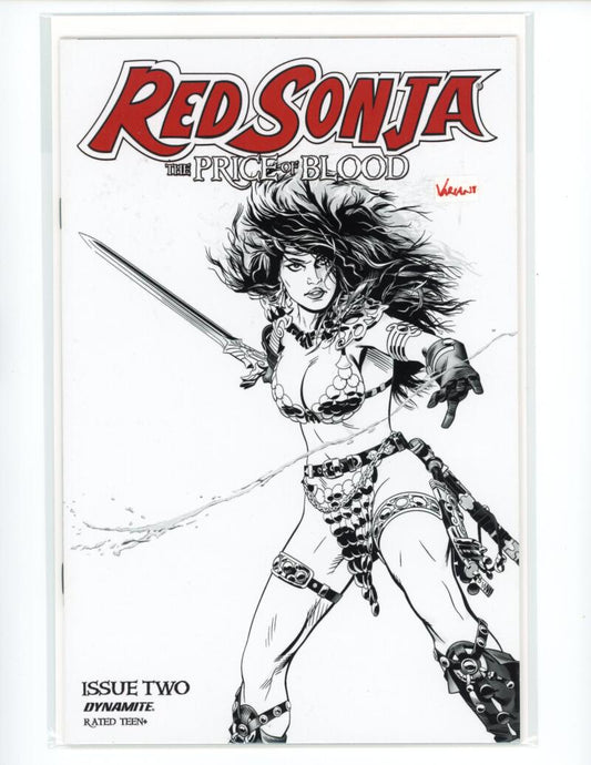 Red Sonja The Prince of Blood #2 Dynamite Comic Mint VARIANT - B16-8 Image 1