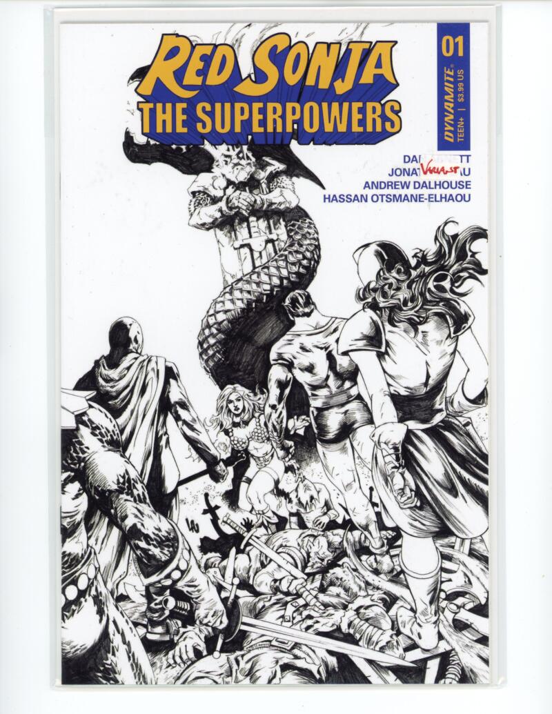 Red Sonja The Superpowers #1 Incentive Dynamite Comic Mint VARIANT - B16-13 Image 1