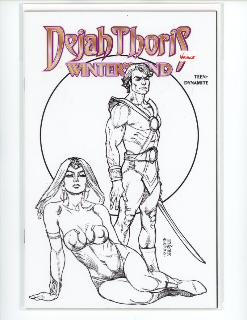 Dejah Thoris Winters End B&W Incentive Dynamite Comic Mint VARIANT - B16-15 Image 1