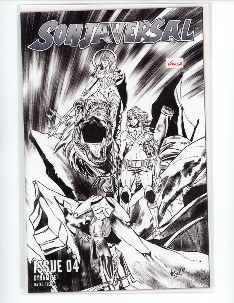 Sonjaversal #4 Incentive Dynamite Comic Mint VARIANT - B16-19 Image 1