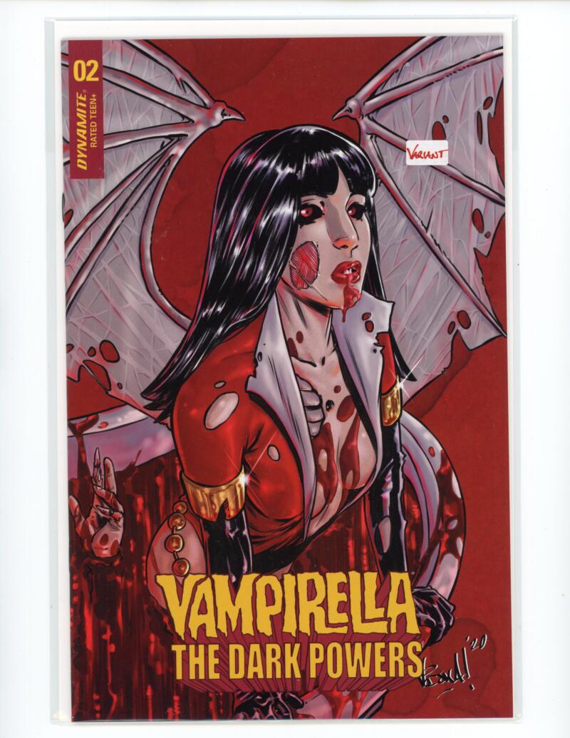 Vampirella The Dark Powers #2 Red Incentive Dynamite Comic Mint VARIANT - B16-40 Image 1