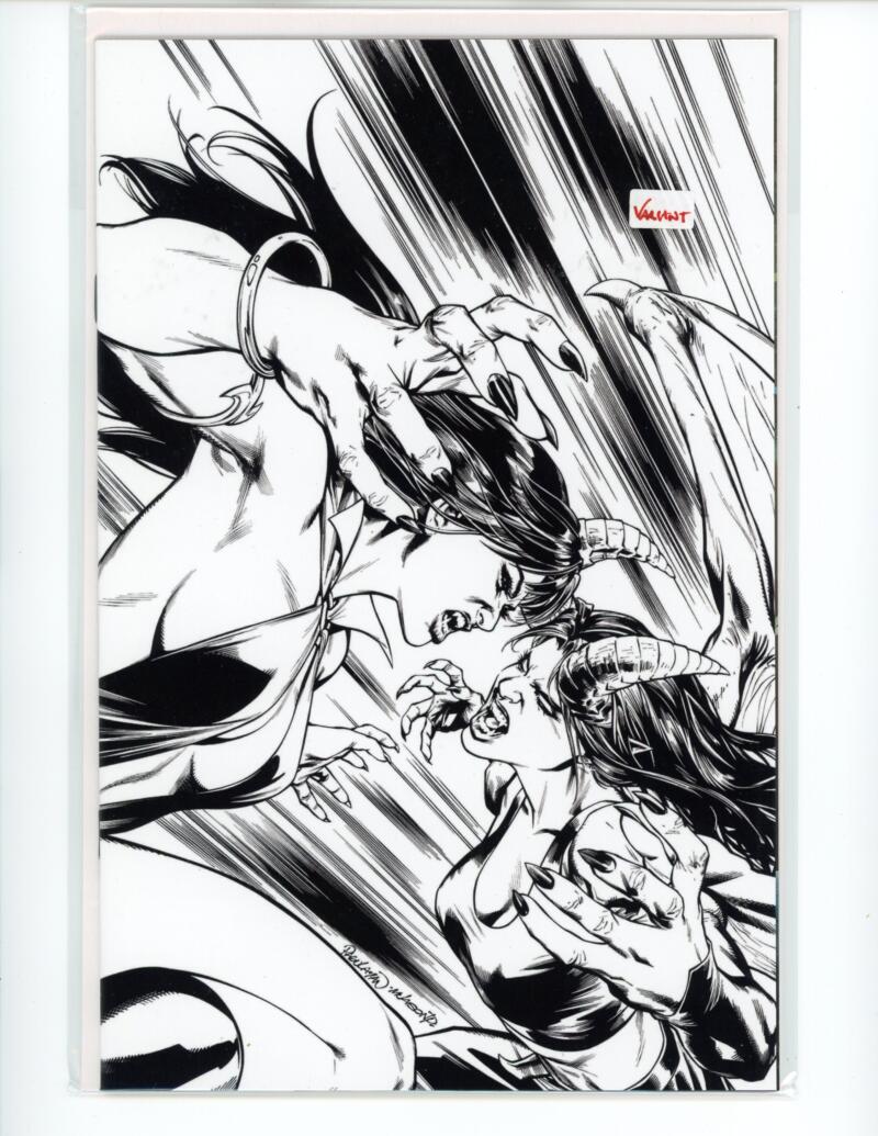 Vampirella vs Purgatori #3 B&W Incentive Comic Mint VARIANT - B16-57 Image 1