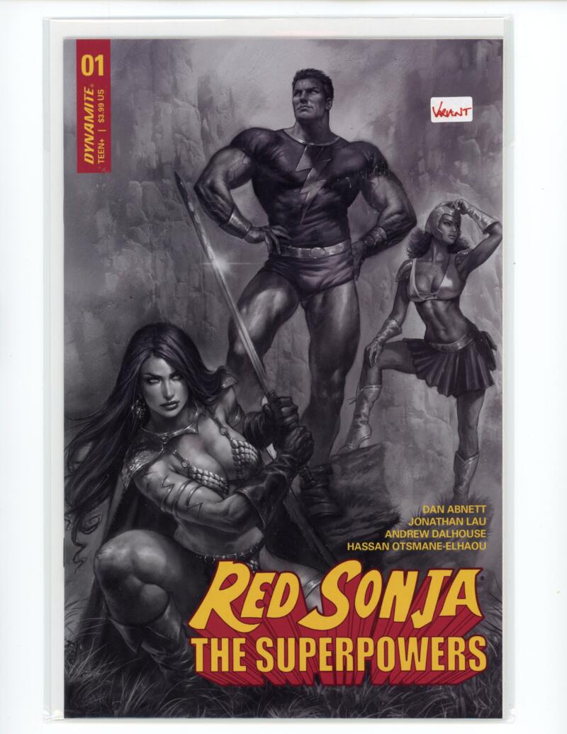 Red Sonja The Superpowers #1 2021 B&W Incentive Comic Mint VARIANT - B16-70 Image 1
