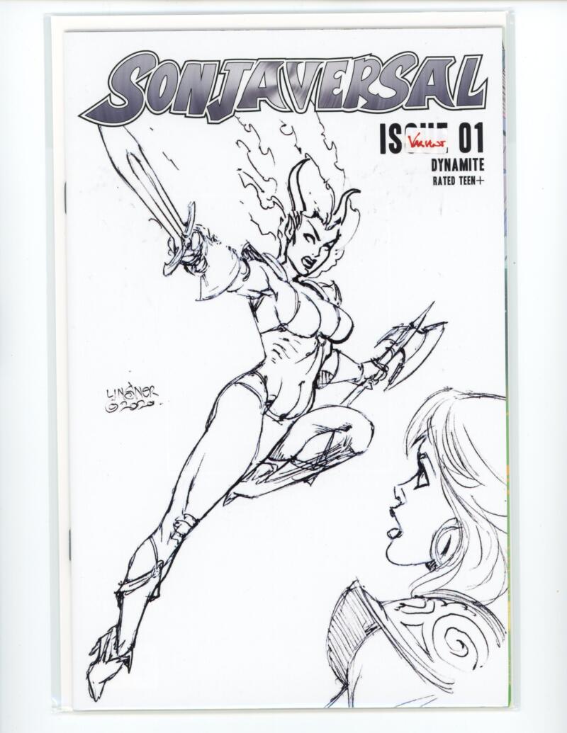 Sonjaversal #1 B&W Dynamite Incentive Comic Mint VARIANT - B16-76 Image 1