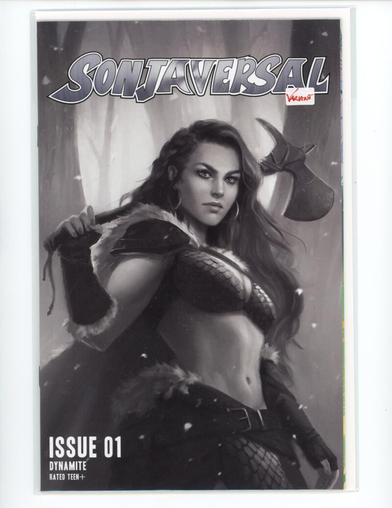 Sonjaversal #1 2021 B&W Dynamite Incentive Comic Mint VARIANT - B16-87 Image 1