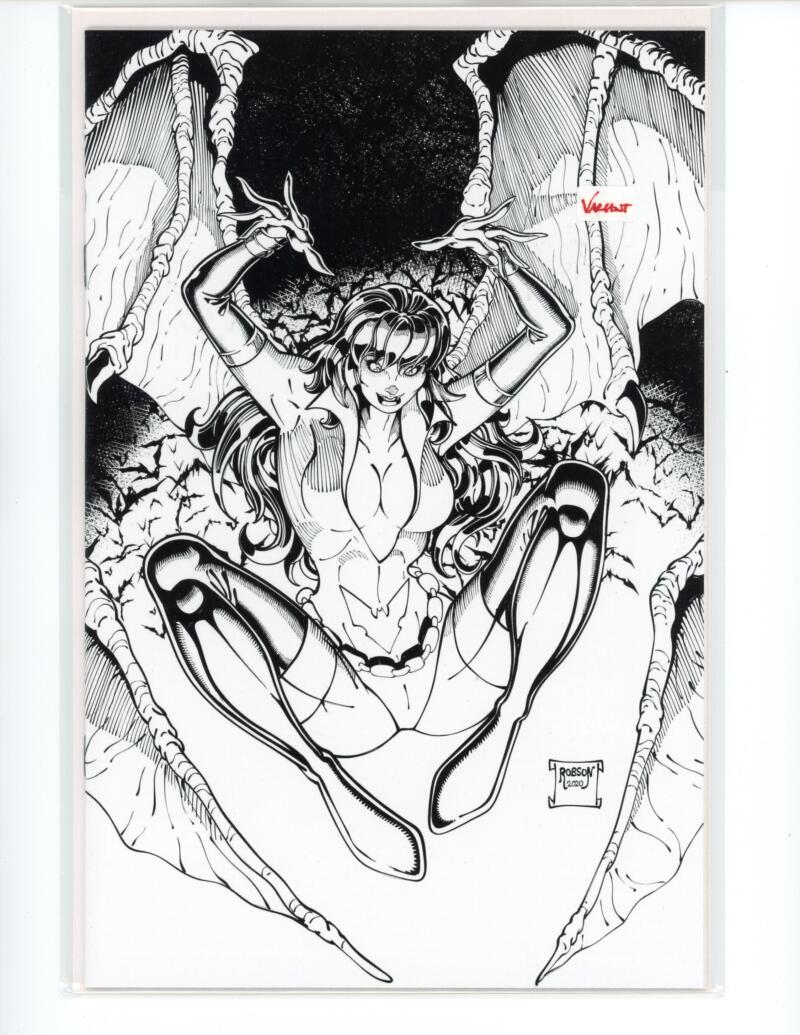 Vampirella Dark Powers #3 B&W Dynamite Incentive Comic Mint VARIANT - B16-89 Image 1