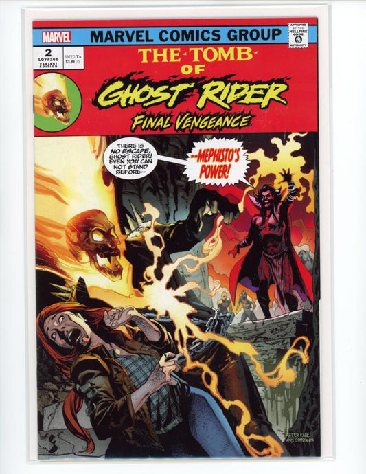 Marvel Ghost Rider Final Vengeance #2 1992 Comic VG+ - B16-97 Image 1
