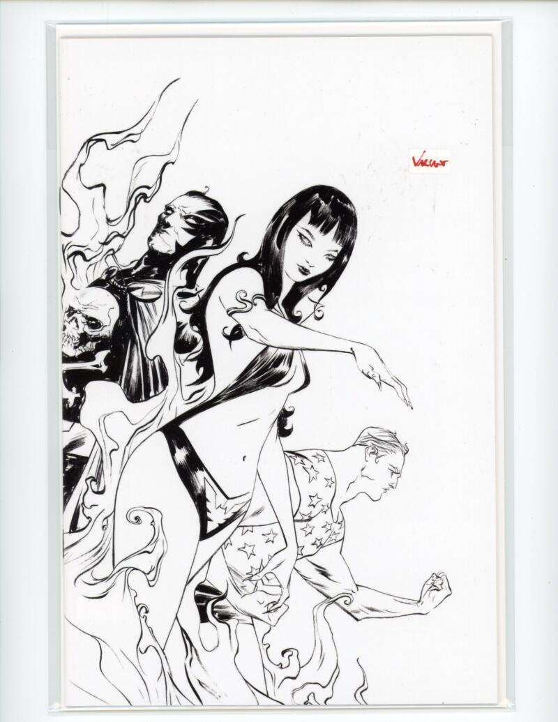 Vampirella Dark Powers #2 B&W Dynamite Incentive Comic Mint VARIANT - B16-98 Image 1