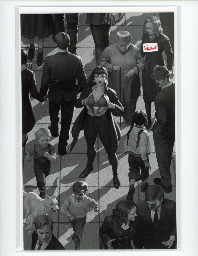 Vampirella The Dark Powers #2 B&W Dynamite Incentive Comic Mint VARIANT - B16-100 Image 1