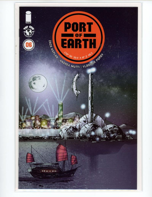 Port of Earth #6 2018 Image Magazine Comic Book Mint -  B12-5 Image 1