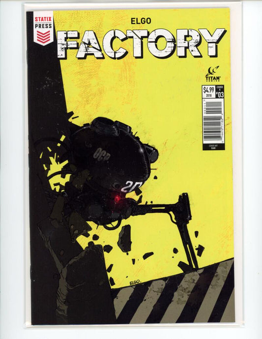 Factory #3 Cover A 2018 Titan Magazine Comic Book Mint -  B12-8 Image 1