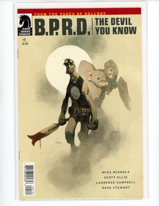 B.P.R.D. The Devil You Know #1 2018 Dark Horse Magazine Comic Book Mint -  B12-11 Image 1