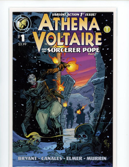 Athena Voltaire #1 2018 Action Lab Magazine Comic Book Mint -  B12-32 Image 1