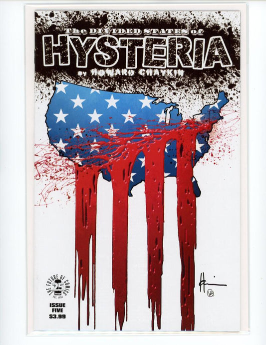 The Divided Staes of Hysteria #5 Magazine Comic Book Mint -  B12-50 Image 1