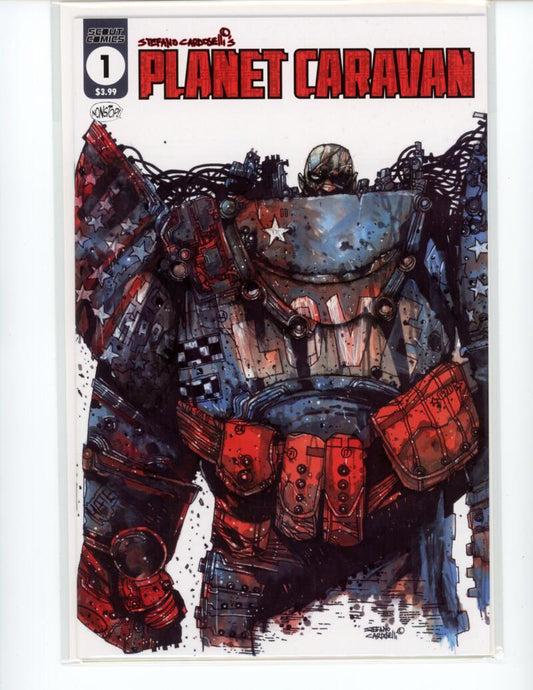 Planet Caravan #1 Scout Magazine Comic Book Mint -  B12-57 Image 1