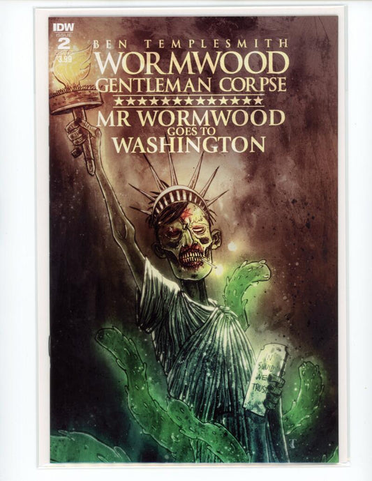 Wormwood Goes To Washington #2 2017 IDW Magazine Comic Book Mint -  B12-61 Image 1