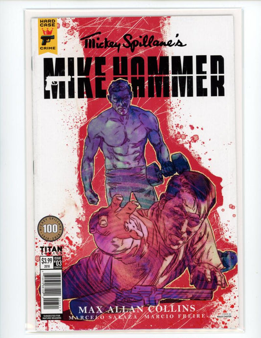 Mike Hammer #3 Titan Magazine Comic Book Mint -  B12-71 Image 1
