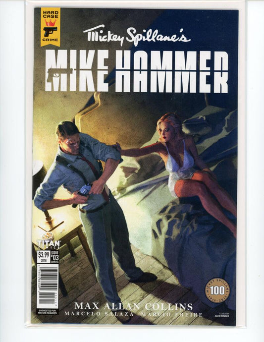 Mike Hammer #3  Titan Magazine Comic Book Mint -  B12-83 Image 1