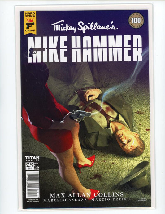 Mike Hammer #4 Titan Magazine Comic Book Mint -  B12-84 Image 1