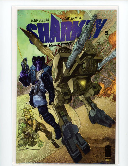 Sharkey The Bounty Hunter #5 2019 Image Magazine Comic Book Mint -  B12-138 Image 1