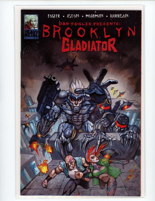 Brooklyn Gladiator #4 2021 Heavy Metal Magazine Comic Book Mint -  B12-149 Image 1