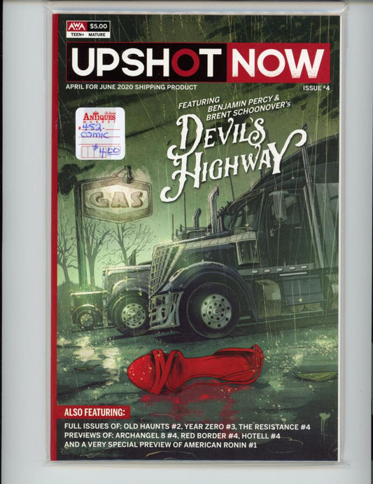 Upshot Now Devils Highway #4 2020 AWA Magazine Comic Book NM+ -  B14-1 Image 1