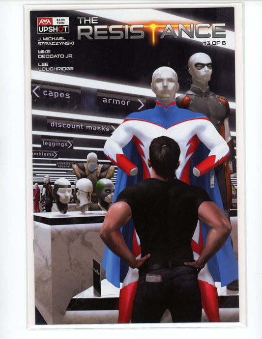The Resistance #3 2020 Awa Upshot Magazine Comic Book Mint -  B14-14 Image 1