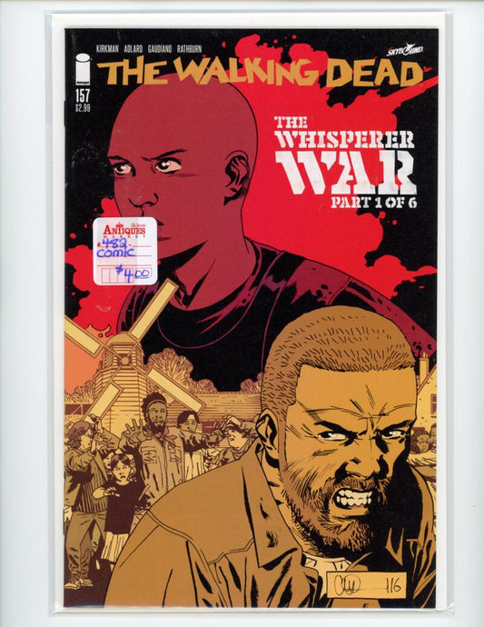 The Walking Dead Whisperer War #157 2016 Magazine Comic Book Mint -  B14-23 Image 1