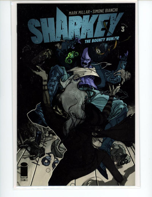 Sharkey The Bounty Hunter #3 2019 Image Magazine Comic Book Mint -  B14-43 Image 1