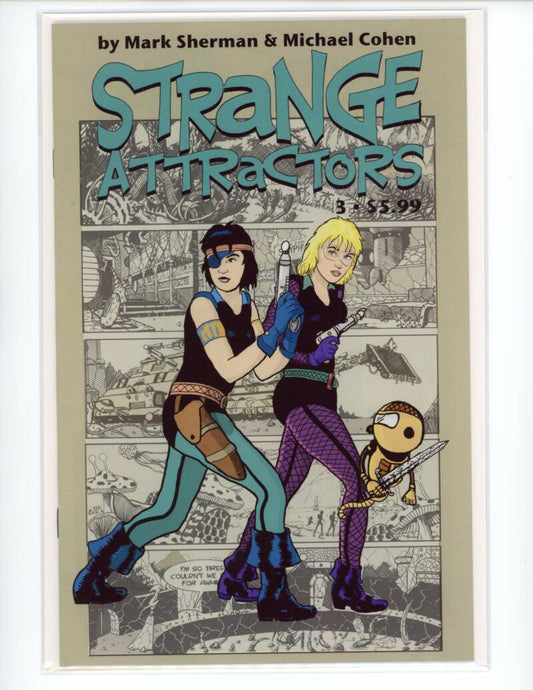 Strange Attractors #3 2021 Magazine Comic Book Mint -  B14-66 Image 1