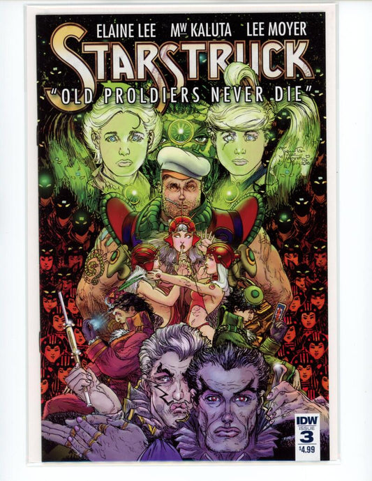 Starstruck Old Proldiers Never Die #3 IDW Magazine Comic Book Mint -  B14-72 Image 1