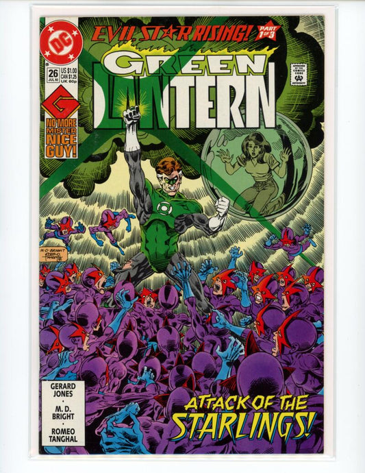 DC Green Lantern Attack Starlings! #26 1992 Magazine Comic Book NM -  B14-82 Image 1