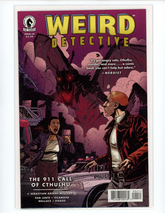 Weird Detective #4 2016 Dark Horse Magazine Comic Book Mint -  B14-88 Image 1