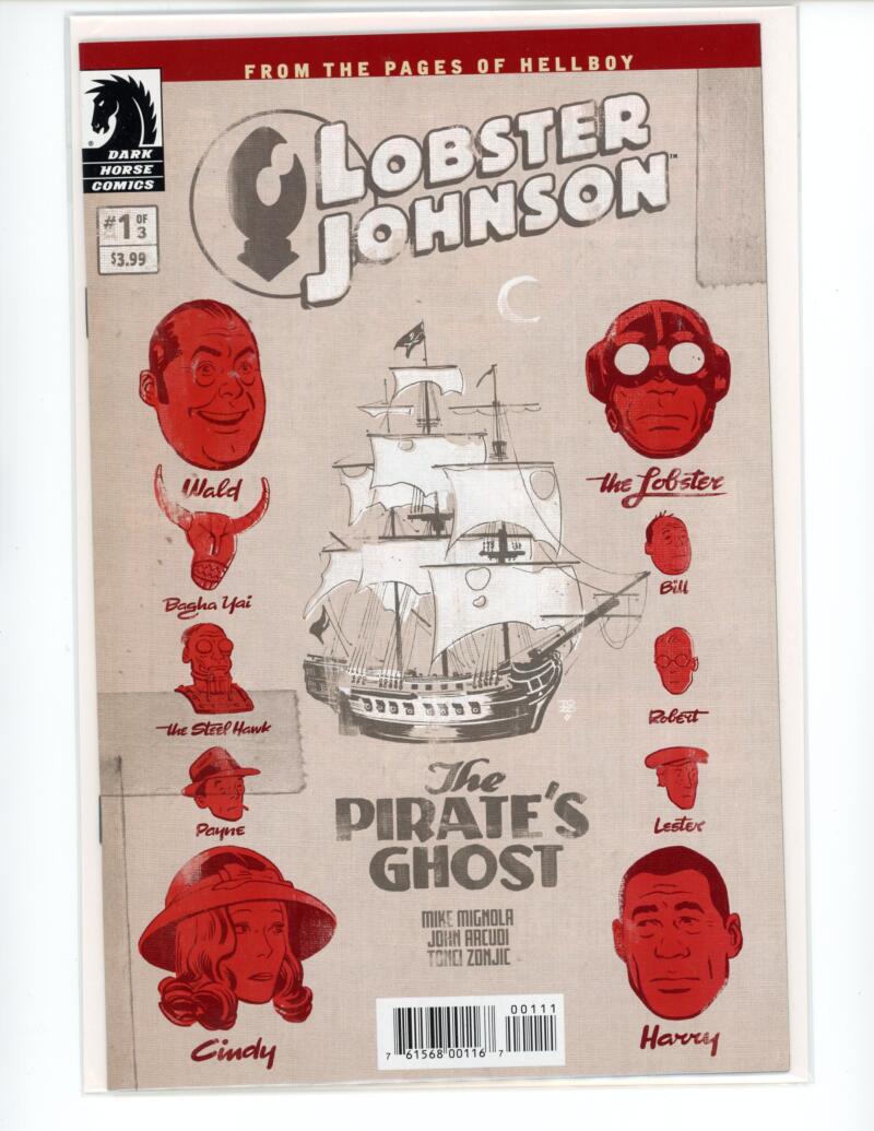 Lobster Johnson #1 2017 Dark Horse Magazine Comic Book Mint - B20-59 Image 1