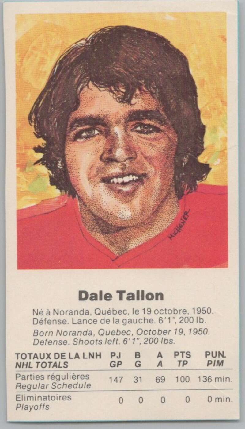 1972 Canada vs USSR Hockey Dale Tallon V98730 Image 1