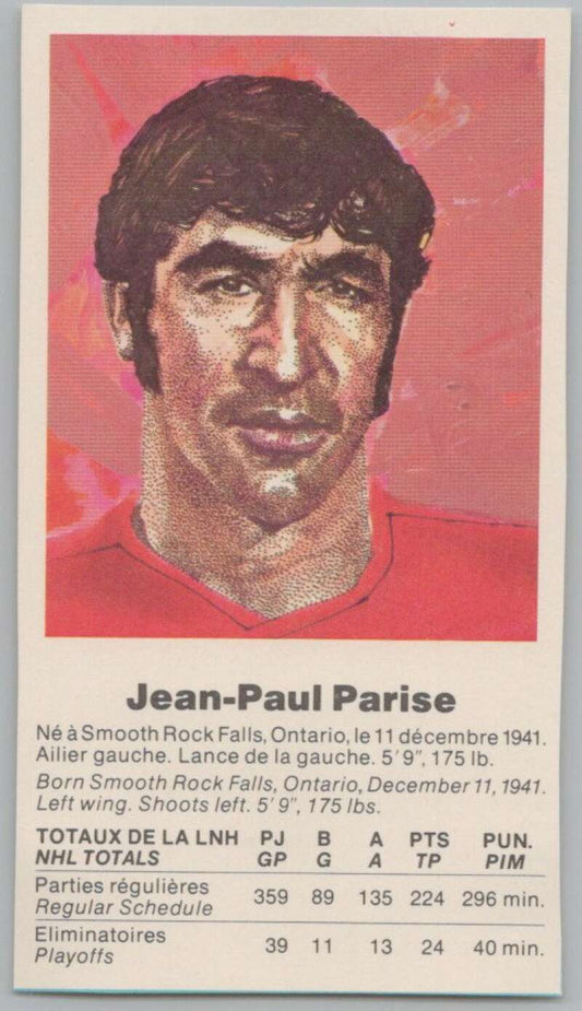 1972 Canada vs USSR Hockey Jean Paul Parise V98735 Image 1