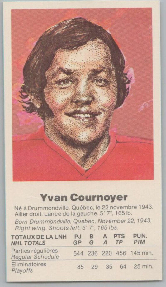 1972 Canada vs USSR Hockey Yvan Cournoyer V98743 Image 1